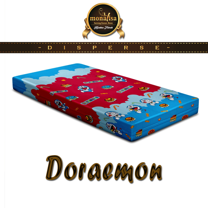 Sarung Kasur Monalisa Disperse Doraemon - Warungsprei.com