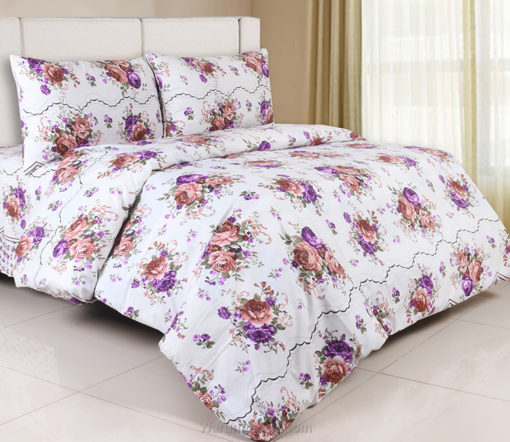 Sprei Panca Rosebell Ungu