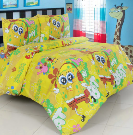 Sprei Panca Spongebob Beat Kuning