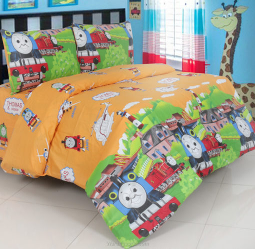 Sprei Panca Thomas Mountain Orange