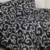 Sprei Panca Audrey Hitam