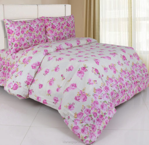 Sprei Panca Akina Roses Pink