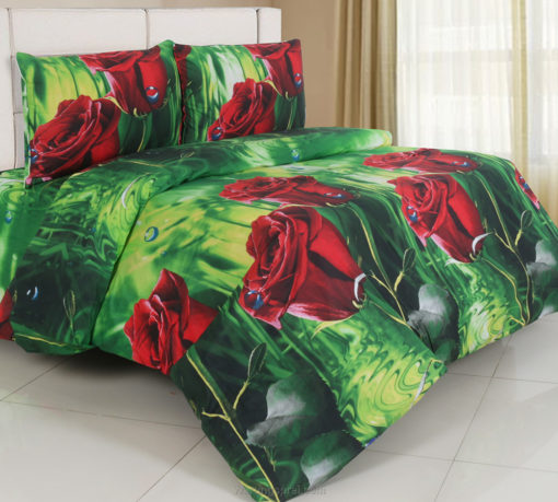 Sprei Panca Bunga Rose Tangkai