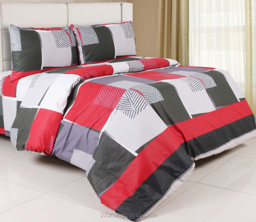 Sprei Panca Denim Merah