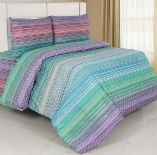 Sprei Panca Gradasi Color Tosca