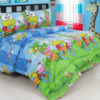 Sprei Panca Keropi Picnic Biru