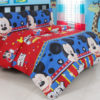 Sprei Panca Mickey Smile Biru