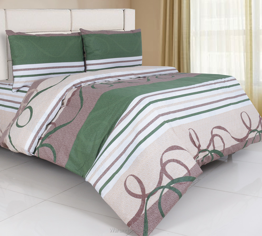  Sprei  Panca Mozart Hijau  Warungsprei com