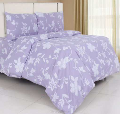 Sprei Panca Pasta Cleo Ungu