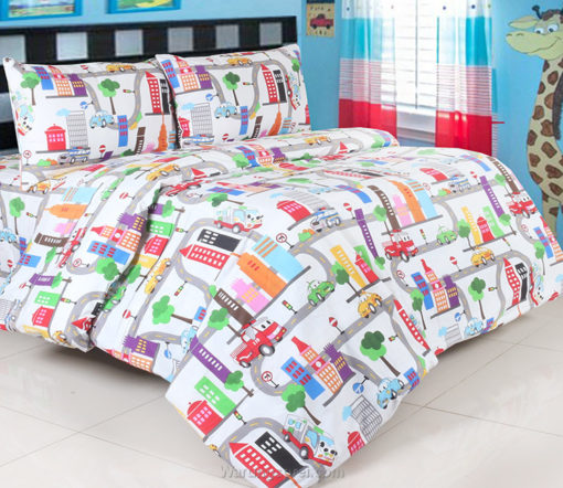 Sprei Panca Traffic Putih