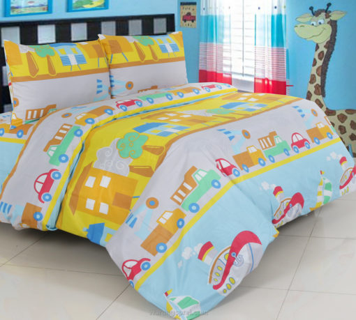 Sprei Panca Transport Biru Sg